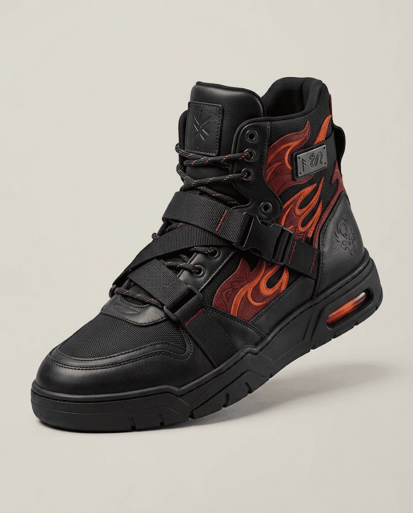 FLAME STRIDE // TACTICAL HIGH-TOP SNEAKERS